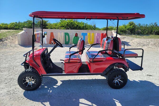 6-Seater Golf Cart: Grand Turk - Comfort details that matter in real life