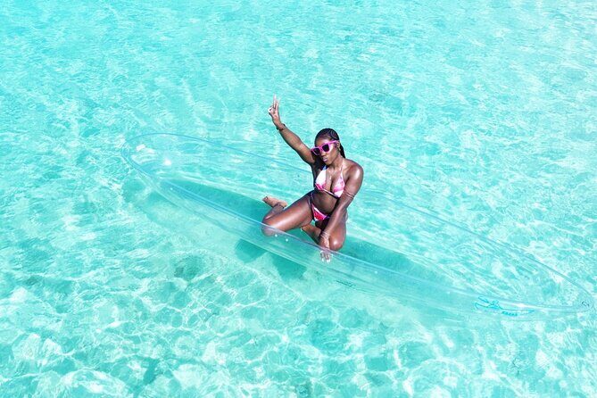 Clear Kayak Drone Photoshoot in Grand Turk, Turks and Caicos - Beach Bar and Food: Turn the Shoot into a Real Beach Day