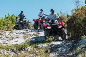 Lets Ride Adventures ATV Tour in Grand Turk - Safety on an ATV: helmets, reflective vests, and your quick pre-ride check