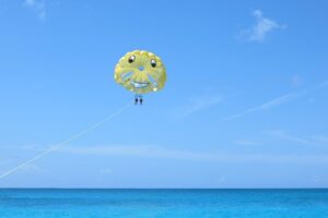 Parasailing Grand Turk - Getting to Effy Jewelry and finding the right beach access