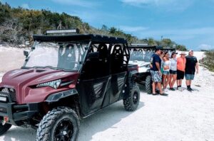 Pirate Cove Off-Road Adventure & Da Conch Shack Visit Experience! - Stop 1 at Malcolm’s Road Beach: 360-Degree Views First