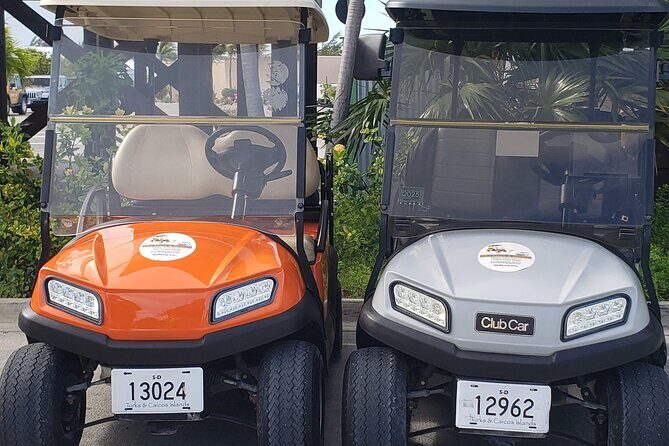 PRJ Golf cart rental in Grand Turk - The Cart Experience: Automatic Club Car Tempo, Plus Real-World Quirks