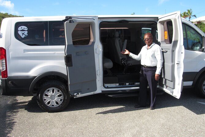 Shared Providenciales Airport Transfer (Round-Trip) - The shared minivan ride: air-conditioned comfort and the truth about 15 minutes