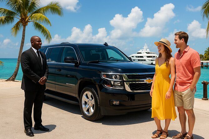 Turks and Caicos: Private ROUND-TRIP Airport Transfer - Meet your driver at PLS: dispatch officer, mobile ticket, and what to do